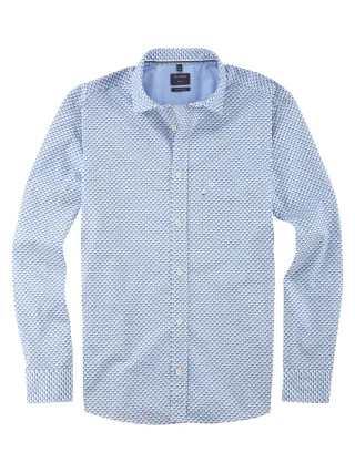 OLYMP - OLYMP Casual bleu - Gr. - 3XL