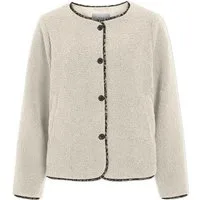 Vila Outdoorjacke VIADA PRINTED PIPING TEDDY JACKET