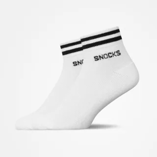 SNOCKS - Retro Sneaker Sock white - Gr. - 44.5