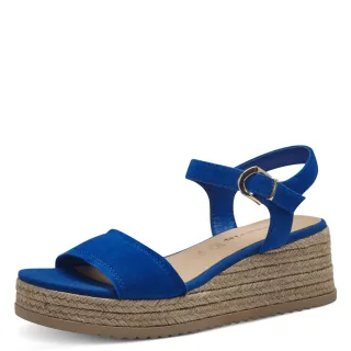 Tamaris - Da.-Sandalette royal blue - Gr. - 40