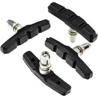ALHONGA Bremsbelag 4 Stück Fahrrad V Brake Bremsschuhe ALHONGA 70 mm Brems Belag Gummi
