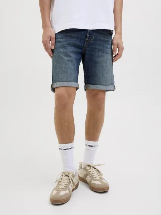 JACK&JONES - JJIRICK JJFOX SHORTS CB 310 SN Blue Denim - Gr. - XXL