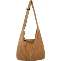 Zaewry Schultertasche Cord Umhängetasche Casual Crossbody Mode Retro große Tasche (1-tlg), Casual Alltagstasche, Leicht & Viel Stauraum