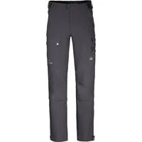 Bergson Outdoorhose FROSLEV COMFORT Herren Wanderhose, recycelt, elastisch, 7 Taschen, Normalgrößen, grau