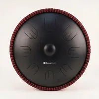Sonodrum Handpan "Hybrid" - Zungentrommel in D-Kurd mit 9 Tönen - Handpan-Alternative