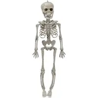 Fries Dekohänger XXL Deko Skelett Mensch 45 cm Beweglicher Kopf, Beine, Hände Halloween, Beweglich