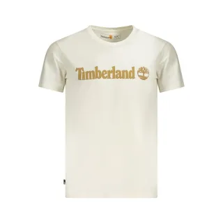 Timberland Beiges Baumwoll-Herren-T-Shirt