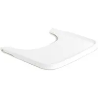 Hauck Hochstuhltablett Alpha Wooden Tray Essbrett, white, Holz, für Hochstühle Alpha+ und Alpha+ Select