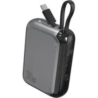 4smarts Powerbank Pocket mit USB-C Kabel 10000mAh Powerbank
