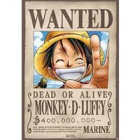 Close Up Poster One Piece Poster Wanted Monkey D. Luffy 68 x 98 cm
