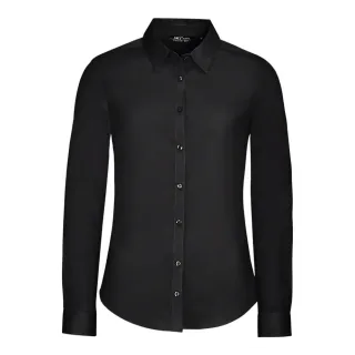 SOLS - "Blake" Hemd für Damen Langärmlig (Schwarz)