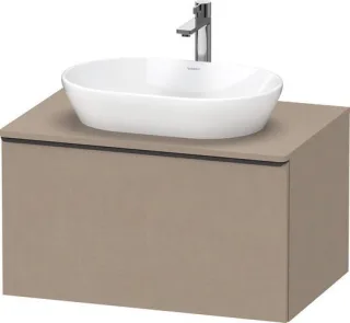 Duravit D-Neo Konsolenwaschtischunterbau wandhängend Leinen Matt 800x550x459 mm - DE49470BD750000 DE49470BD750000