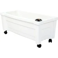 KHW Spalier, Pflanzkasten auf Rollen mit Bewässerungssystem, BxTxH: 79x35x134 cm