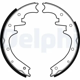 Delphi Bremsbacken hinten Jeep Cherokee Grand