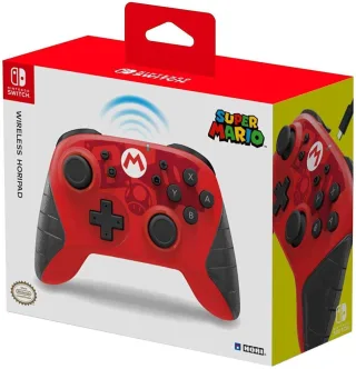 HORI - Mario Controller [kabellos] rot/schwarz