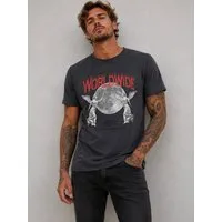 SUBLEVEL T-Shirt Herren Shirt Logo Print schwere Qualität moderner Look Baumwolle, super soft, unifarben, Robuster Stoff