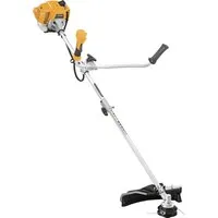 STIGA GARDEN Benzin-Motorsense BC 330 AB, 25,5 cm Arbeitsbreite Messer, 43 cm Arbeitsbreite Faden, 3-Zahn-Messer, Tragegurt
