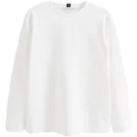 Next Langarmshirt Schweres Langarmshirt aus 100 % Baumwolle (1-tlg)