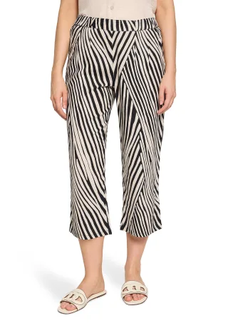 Betty Barclay - Culotte Schwarz/Beige - Gr. - 40