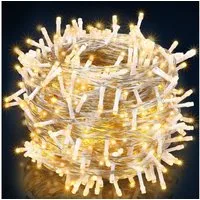 monzana Lichterkette, 200 / 400 / 600 LEDs warmweiß / kaltweiß / bunt IP44