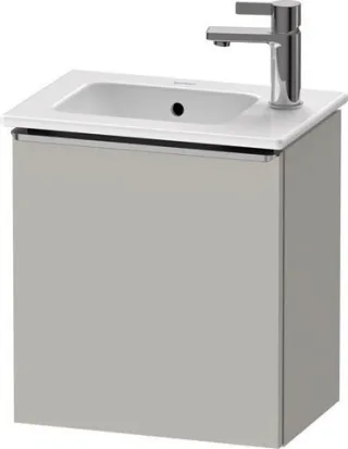 Duravit D-Neo Waschtischunterbau wandhängend Betongrau Matt 410x274x440 mm - DE4259R70070000 DE4259R70070000