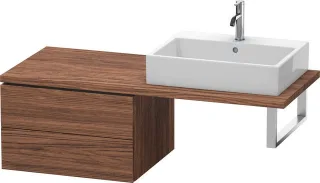 Duravit L-Cube Unterschrank für Konsole Nussbaum dunkel Matt 620x547x400 mm - LC583802121 LC583802121