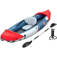 Bestway Einerkajak Hydro Force® Rapid X1, (Set, 1-St., Inkl. Handpumpe, Paddel, Tragetasche), 290 x 91 x 42 cm
