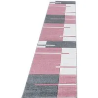 Ayyildiz Teppiche Läufer Hawaii 1310, rechteckig, Höhe: 13 mm, handgearbeiteter Konturenschnitt, 80cm x 300cm (BxL)