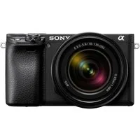 Sony Alpha 6400 + 18-135mm Objektiv Kompaktkamera (24,2 MP, Bluetooth)