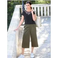 Alba Moda Culotte Culotte Hose mit weitem Beinverlauf