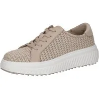 Caprice 23710 (Leder/Textil) beige Damen Sneaker