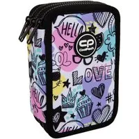 CoolPack Schreibgeräteetui CoolPack Etui JUMPER 3 Zipper 44 teilig, MOOD