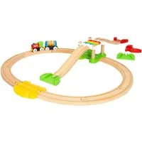 BRIO® Spielzeug-Eisenbahn BRIO® WORLD, Mein erstes Bahn Spiel Set, (Set), Made in Europe