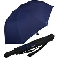 iX-brella Taschenregenschirm Trekking Golf-Taschenschirm XXL mit Umhängetasche, mit riesigem 124cm Dach-Durchmesser