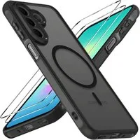SmartUP Smartphone-Hülle + 2X Schutzglas für Samsung Galaxy A27 5G Panzerfolie MagSafe Case 9H 6,6 Zoll, kompletter Rundumschutz, MagSafe-Technologie