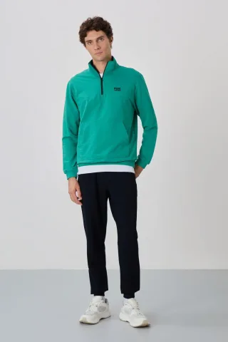 Herren Sweatshirt mit Reißverschluss und Hosen Set