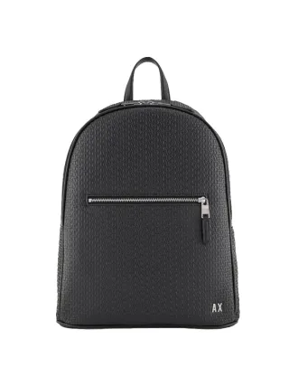 Armani Exchange Herren Rucksack aus beschichtetem Material