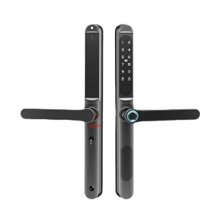 TTLOCK Smart Fingerprint Door Lock 5-in-1 Unlock IP66 Waterproof App Voice Remote Multifunctional Door Lock for Home Sec