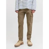 Jack & Jones Cargohose JPSTPAUL JJFLAKE CARGO NOOS Baumwollmischung, regular fit