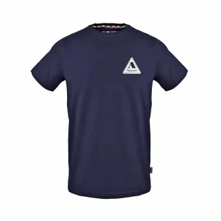 Aquascutum - T-Shirt für Herren, Regulär (Marine)