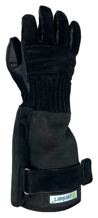 Feuerwehrschutzhandschuhe Leder | Penkert | FIREGRIP 3.0 LONG BLACK | Gr. 6-12 | EN 659:2003 + A1:2008 | erhöhte Abrieb- und Stichfestigkeit 6