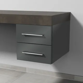 Sanipa Unterschrank 2morrow (G2210) 340x350x520 Anthrazit-Glanz, G221079 G221079