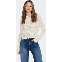 JDY Rundhalspullover JDYSUN LAY L/S BOATNECK PULLOV. KNT NOOS