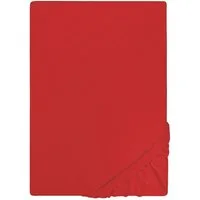 Castell - Markenbettwäsche Spannbettlaken Jersey in Gr. 90x200, 140x200 oder 180x200 cm, Jersey, Gummizug: rundum, (1 Stück), aus Baumwolle, für Matratzen bis 22 cm Höhe, Bettlaken, Spannbetttuch