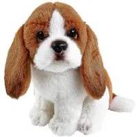 Teddys Rothenburg Kuscheltier Beagle klein sitzend 12 cm Plüschhund
