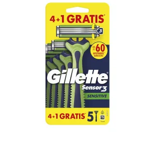 Gillette Sensor3 Sensitive Einwegrasierklingen 5 Stück