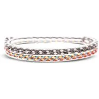 Made by Nami Fußketten Set Surfer Fußband 2er Set Boho Fußkettchen Baumwolle Damen & Mädchen (Set, 2), Unisex Verstellbar Wasserfest Geflochten