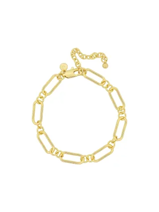 Fashionbox Armband Messing vergoldet