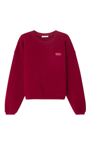 American Vintage - Sweatshirt rot - Gr. - M