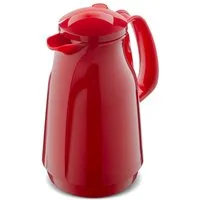 ROTPUNKT Isolierkanne 1,5 Liter Glaseinsatz I hochwertig I langlebig I 24 Std heiß, 1.5 l, (Kaffeekanne I Teekanne), Glaskolben aus doppelwandigem Rosalin-Glas